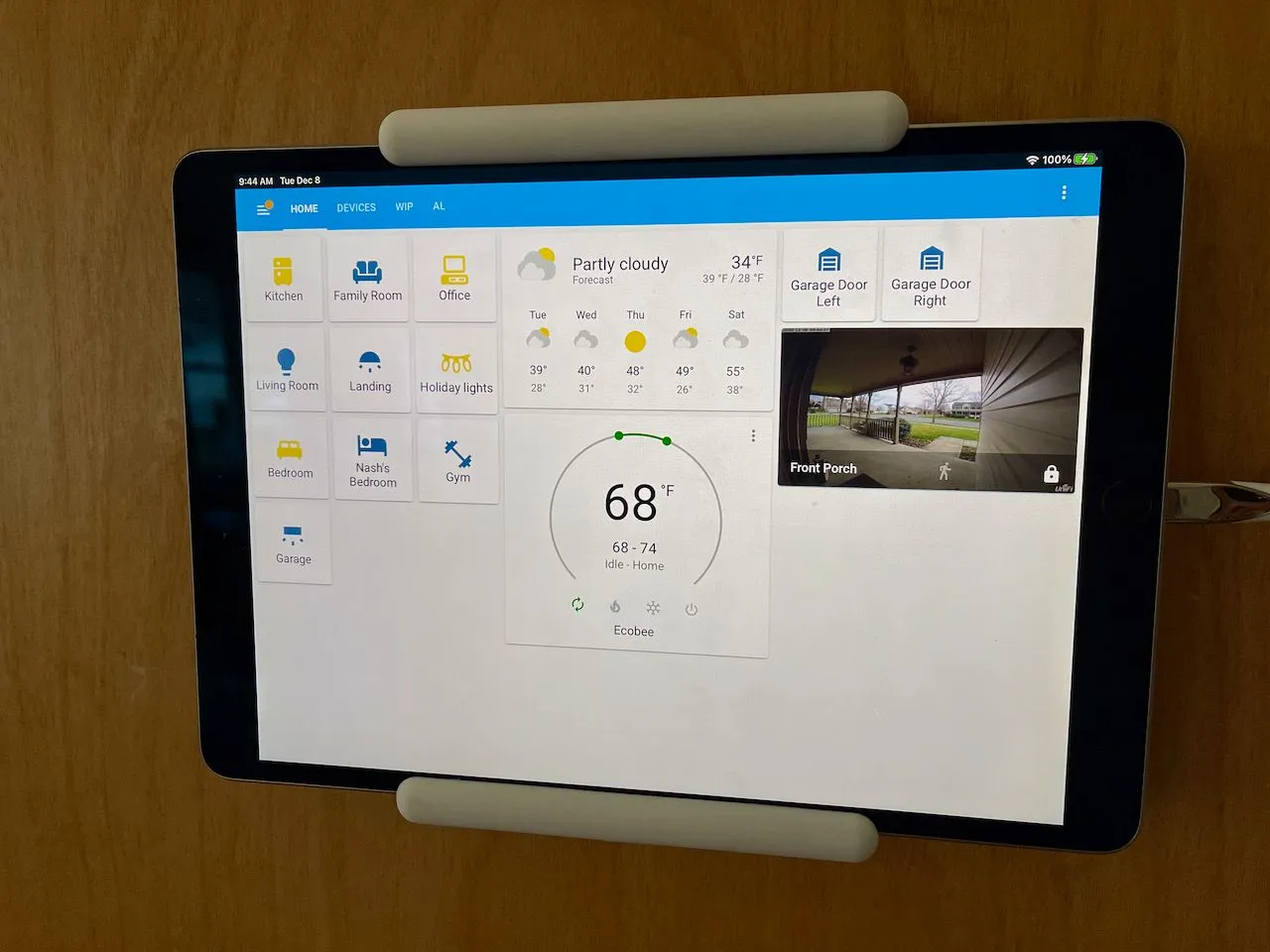 Home Assistant Dashboard