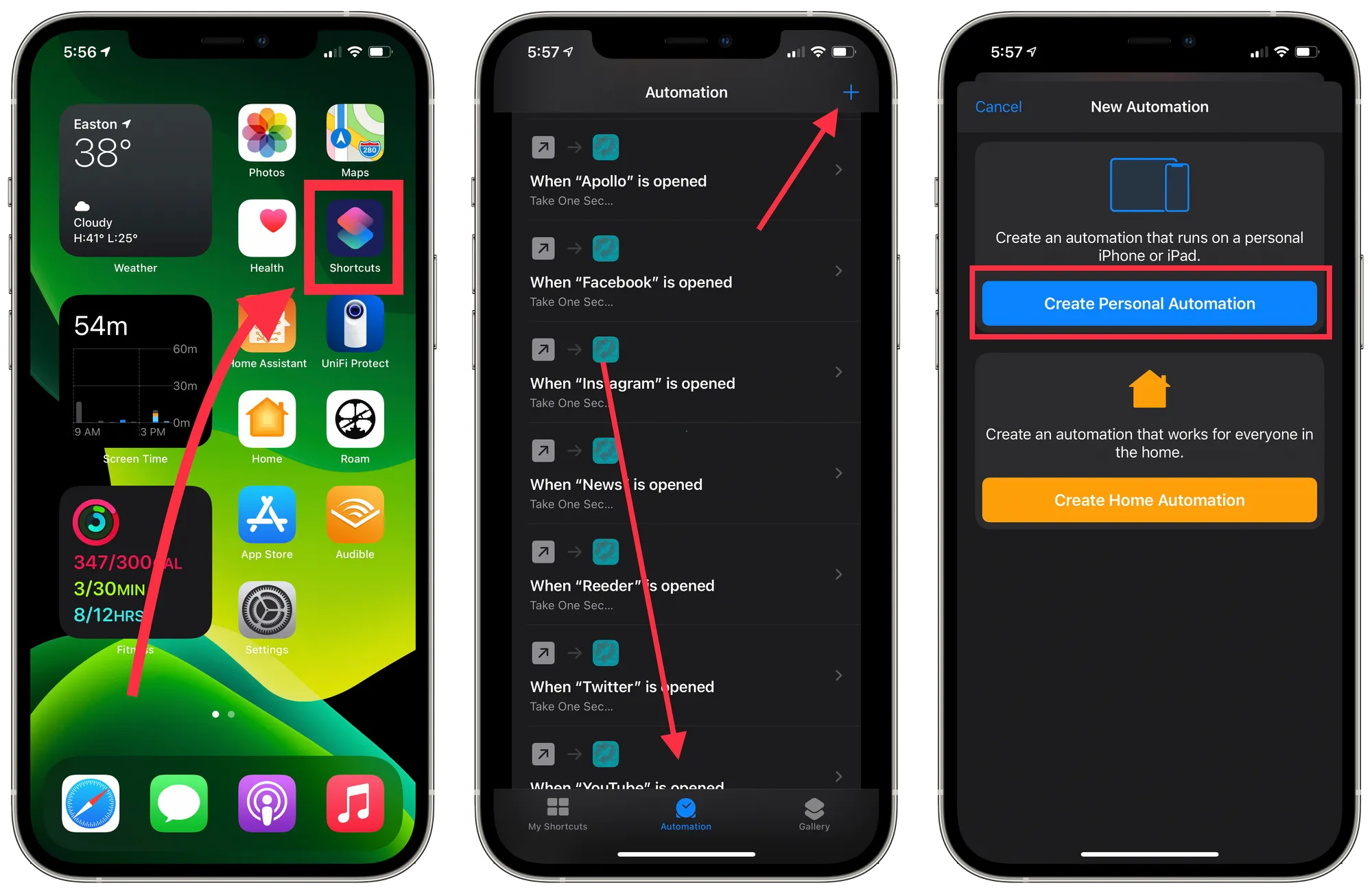 Configure the blocked app